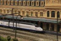 TGV AVE en gare de Canfranc