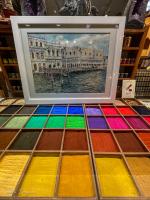 Vetrina del negozio Arcobaleno Pigmenti