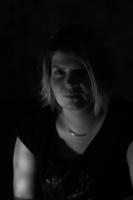 Portrait N&B de Pauline