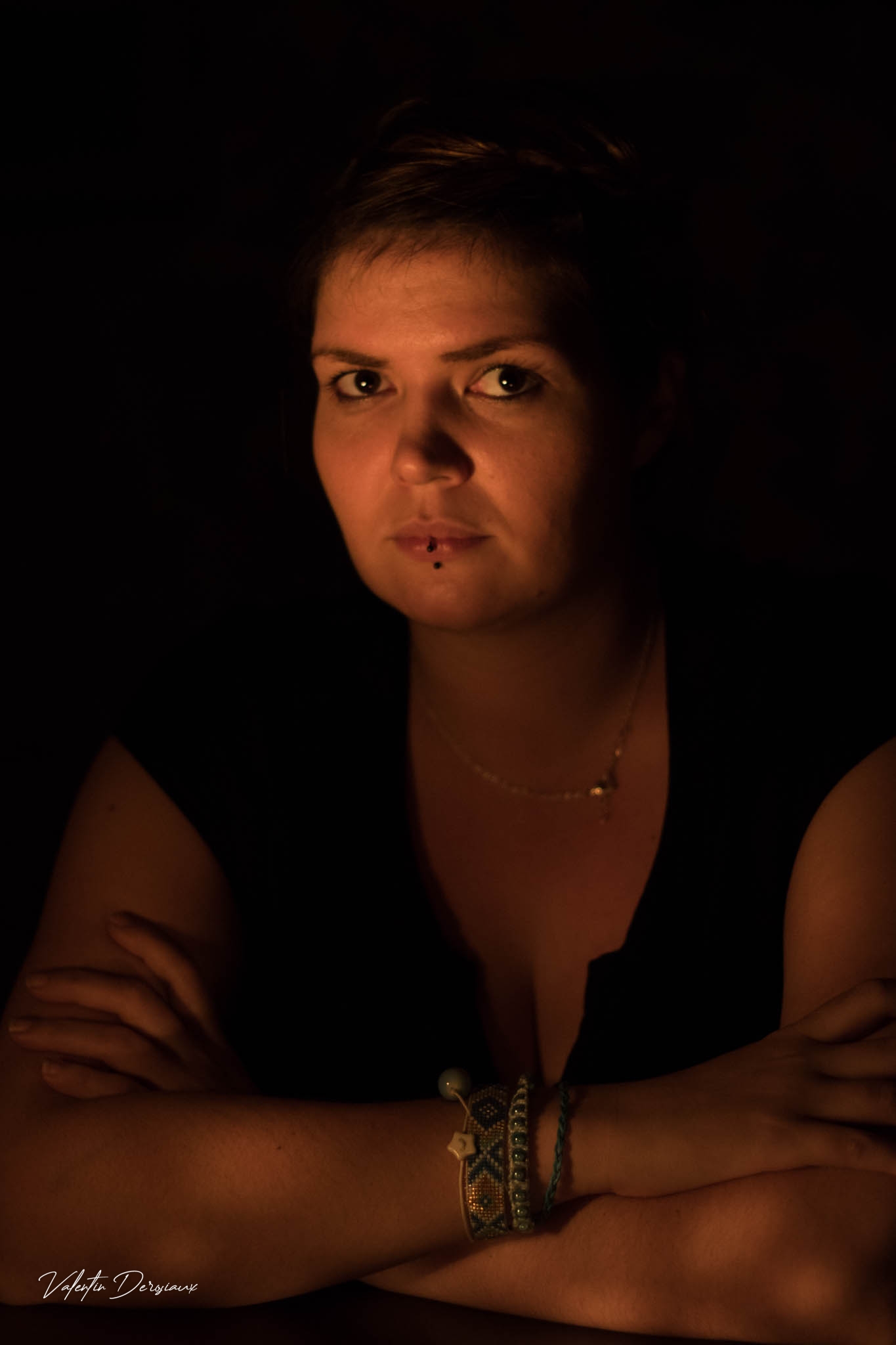 portrait de Pauline, sérieuse